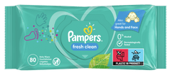 Pampers Fresh Clean Baby otroški čistilni robčki, 15 pakiranj = 1.200 robčkov