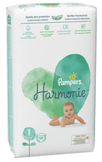 Pampers Harmonie plenice, velikost 1, 2–5 kg, 50 kosov 