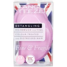 Tangle Teezer Fine & Fragile krtača za lase, svetlo roza