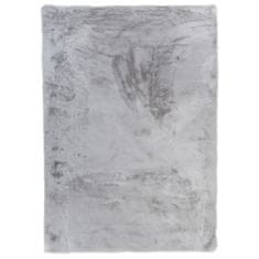 Chemex Mehka Zajčja Plišena Preproga Fur Siva 120x170 cm