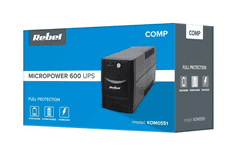 Rebel UPS Micropower 600 (offline, 600VA / 360W, 230V, 50Hz)