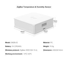 Sonoff SNZB-02 – Zigbee senzor temperature in vlažnosti