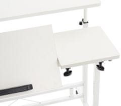 BHM Germany Pisalna miza Telford, 80 cm, bela