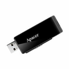 Apacer AH350 USB ključ, 3.0, 64 GB, črno/bel (AP64GAH350B-1)