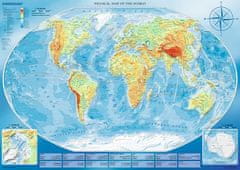 Trefl Puzzle Velik zemljevid sveta 4000 kosov