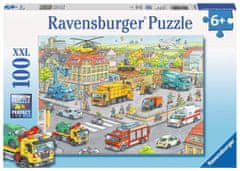 Ravensburger Puzzle Avtomobili v mestu XXL 100 kosov