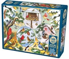 Cobble Hill Puzzle Čarobnost ptic pozimi 500 kosov