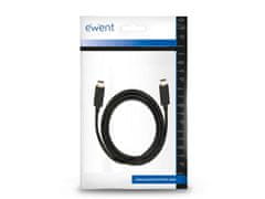Ewent Kabel USB-C v USB-C, 10Gbps, 60W, 4K @ 60Hz, 1m