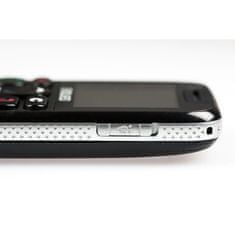 Evolveo EasyPhone mobilni telefon za starejše s polnilnim stojalom (črn)