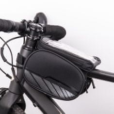Noah  Vodoodporna kolesarska torba z odstranljivo črno torbico za telefon