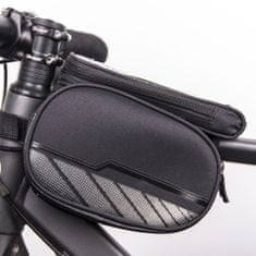 Noah  Vodoodporna kolesarska torba z odstranljivo črno torbico za telefon