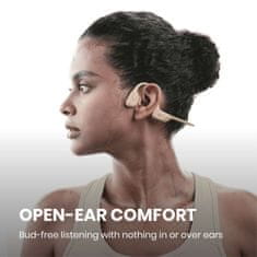 SHOKZ OpenRun PRO Bluetooth slušalke pred ušesi, bež
