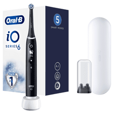 Oral-B iO Series 6 električna zobna ščetka, črna