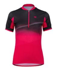 Etape ženska kolesarska majica Liv, roza/črna, S