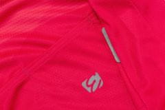 Etape ženska kolesarska majica Liv, roza/črna, S
