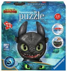 Ravensburger Puzzleball Toothless 72 kosov