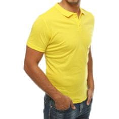 Dstreet Moška polo majica rumena px0314 px0314 XXL