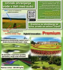 Hybrid Innovation Granulat Premium, 25 kg, za travišča, golf igrišča, nogometne zelenice, z ekskluzivno kombinacijo rastnih snovi, z dvojno koncentracijo hranil in šoto