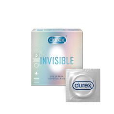 Durex Kondomy Invisible (Varianta 3 ks)