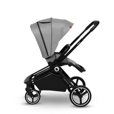 Lionelo MIKA 2022 voziček 3v1, kombinirani, grey stone