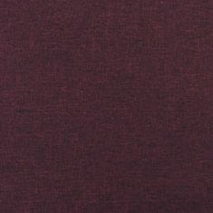 Greatstore Stolček za noge vijoličen 78x56x32 cm blago