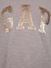 Gap Otroške Majica s logem z flitrů M