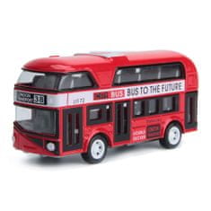 Rappa Londonski dvonadstropni avtobus rdeče barve