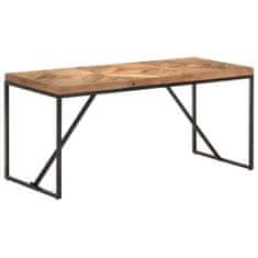 shumee Jedilna miza 160x70x76 cm trden akacijev in mangov les