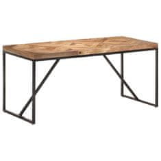 shumee Jedilna miza 160x70x76 cm trden akacijev in mangov les