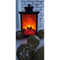 MG Lantern Fireplace LED svetilka, črna