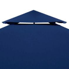 Greatstore Nadomestna streha za paviljon 310 g / m2 temno modra 3 x 3 m