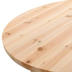 Greatstore Zložljiva barska miza 78 cm iz lesa jelke