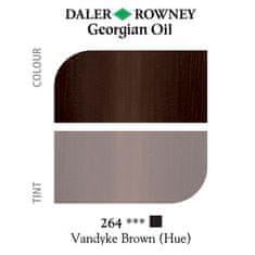 Daler Rowney Oljna barva Georgian 38ml, Vandyke Brown (imit)