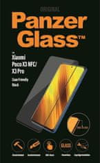 PanzerGlass zaščitno steklo za Xiaomi Poco X3, črno