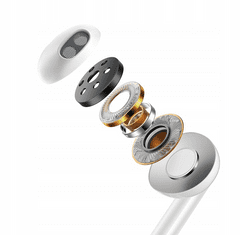 Mcdodo Univerzalne žične slušalke s 3,5 mm vhodom za mikrofon Mcdodo bele HP-6080
