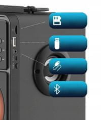 Verkgroup Akumulatorski bluetooth zvočnik SD FM radio USB