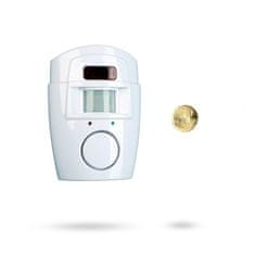 Bentech Alarm za spremljanje objektov stenskega alarma z daljinskim upravljalnikom