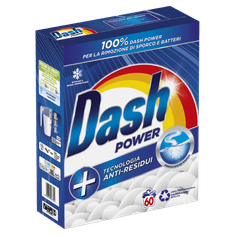 Dash Power pralni prašek, 60 pranj, 3,6 kg