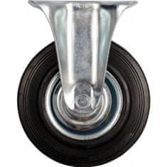Vorel Fiksno kolo s črno gumo 200Mm 87307