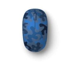 Microsoft Bluetooth Mouse Camo SE brezžična miška, kamuflažna modra