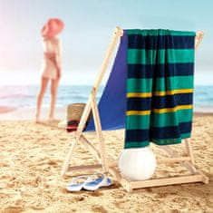 Svilanit GreenNautica plažna brisača, 100x180 cm