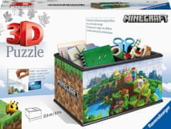 Ravensburger Škatla za shranjevanje Minecraft, 216 kosov