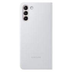 Samsung led view cover z led zaslonom za samsung galaxy s21+ 5g (s21 plus 5g) siv (ef-ng996pjegee)