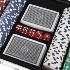 Northix Poker set - 300 žetonov 
