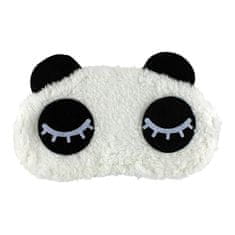 Northix Eyes Closed Panda, puhasta spalna maska za potovanja in sprostitev 