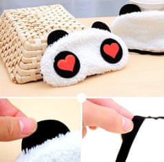 Northix Innocent Panda, puhasta spalna maska za potovanja in sprostitev 