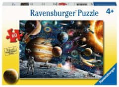 Ravensburger Puzzle Astronavt v vesolju 60 kosov