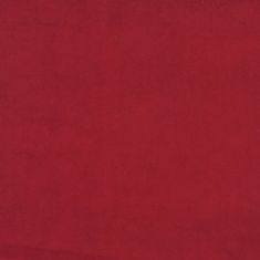 Greatstore Gugalni stol vinsko rdeč žamet