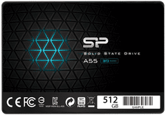 Silicon Power Ace A55 SSD disk, 512 GB, 6,35 cm, SATA III, 6Gb/s, 560/530 MB/s (SP512GBSS3A55S25)