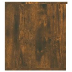 shumee Prtljažnik, dimljen hrast, 84x42x46 cm, material na osnovi lesa